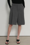 General Idea WOMAN Pleated Bermuda Slacks