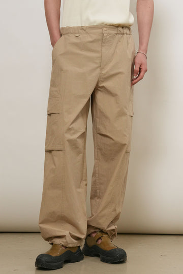 General Idea MAN Banding Layered Cargo Pants [BEIGE]