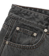Nice Ghost Club Doodle Graphic Wide Jeans