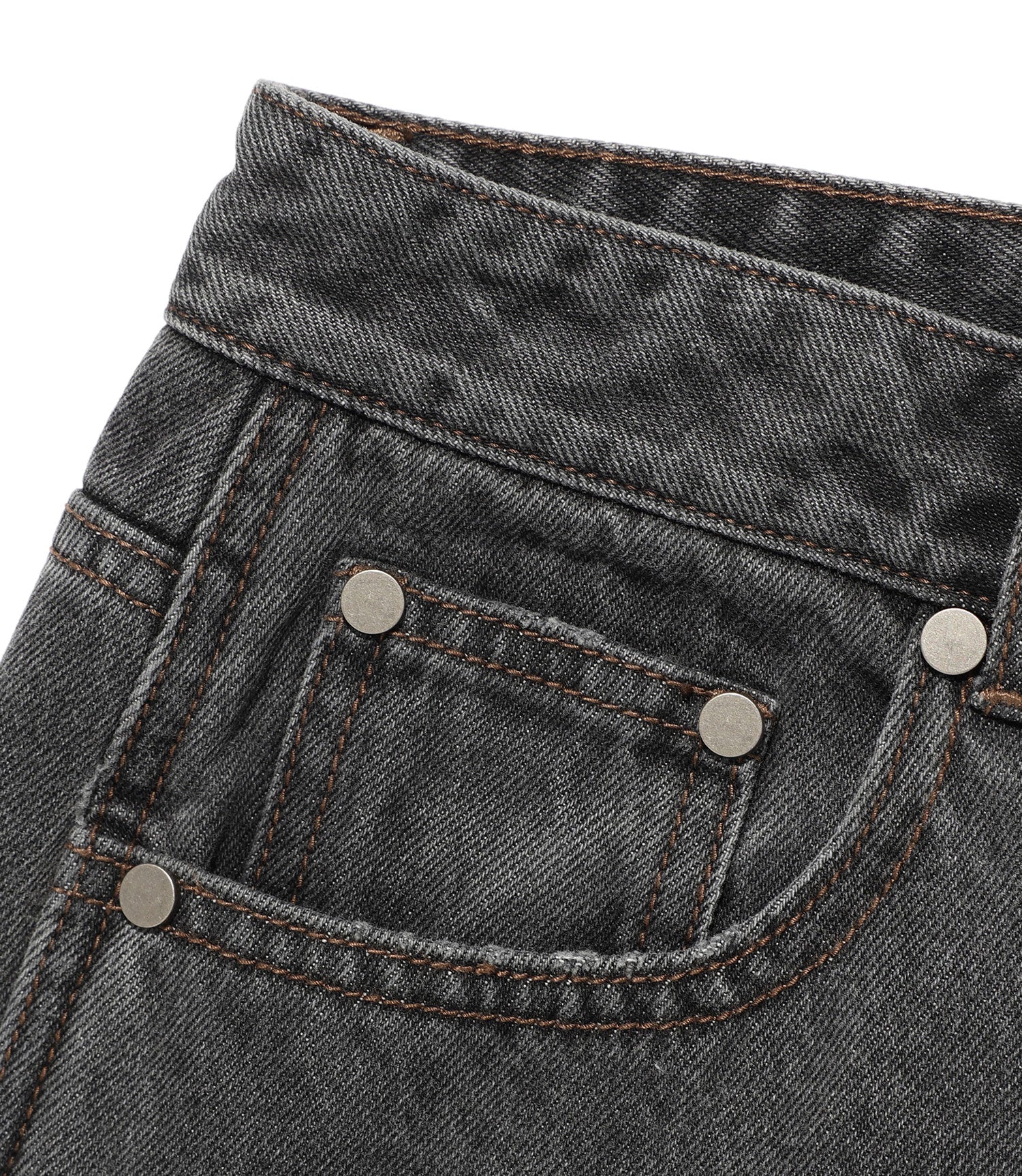 Nice Ghost Club Doodle Graphic Wide Jeans