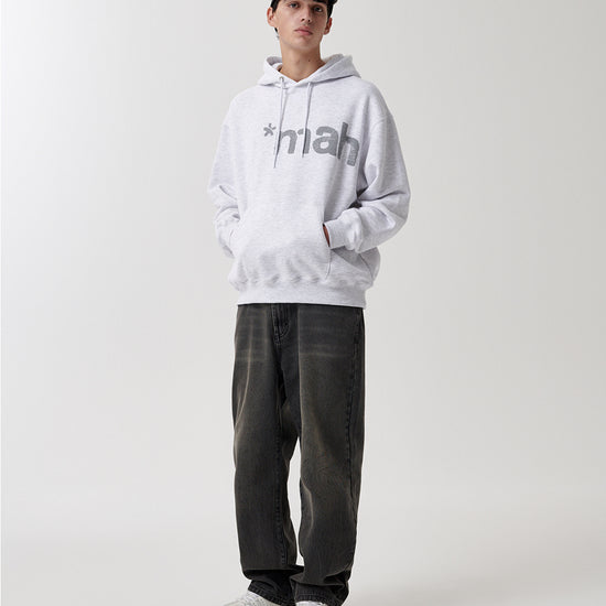 Mahagrid Mahagrid Spray Hoodie Light Grey