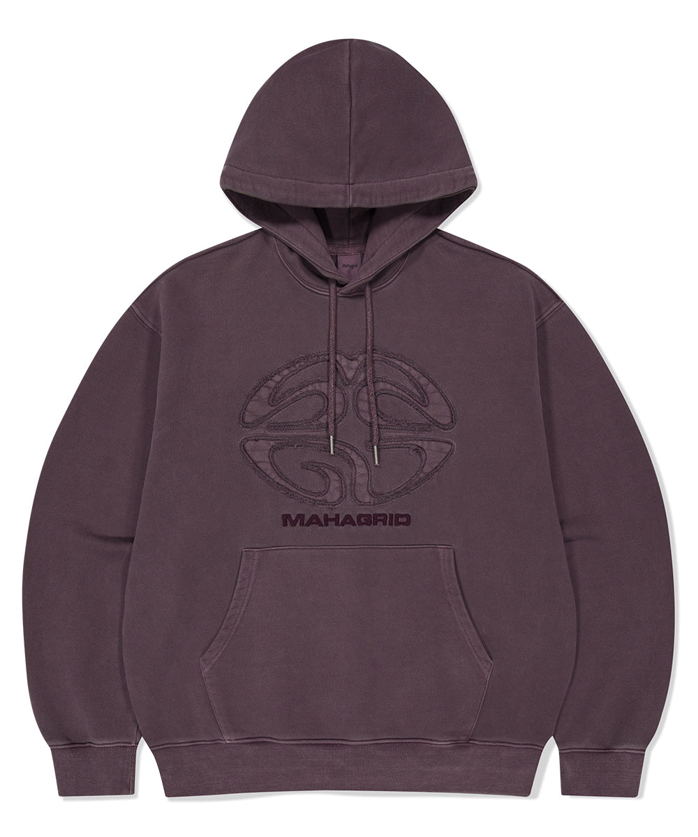Mahagrid Pigment Eclipse Logo Hoodie