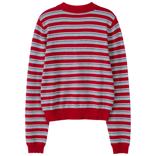 Bitter Cells Lolly Stripe Collar Knit