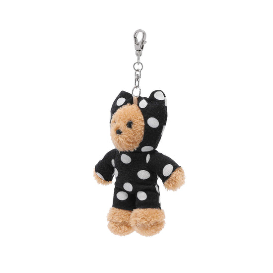 Nice Ghost Club Devil Bear Doll Key Ring [Black]