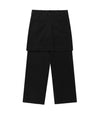 Nice Ghost Club Layered Skirt Chino Pants