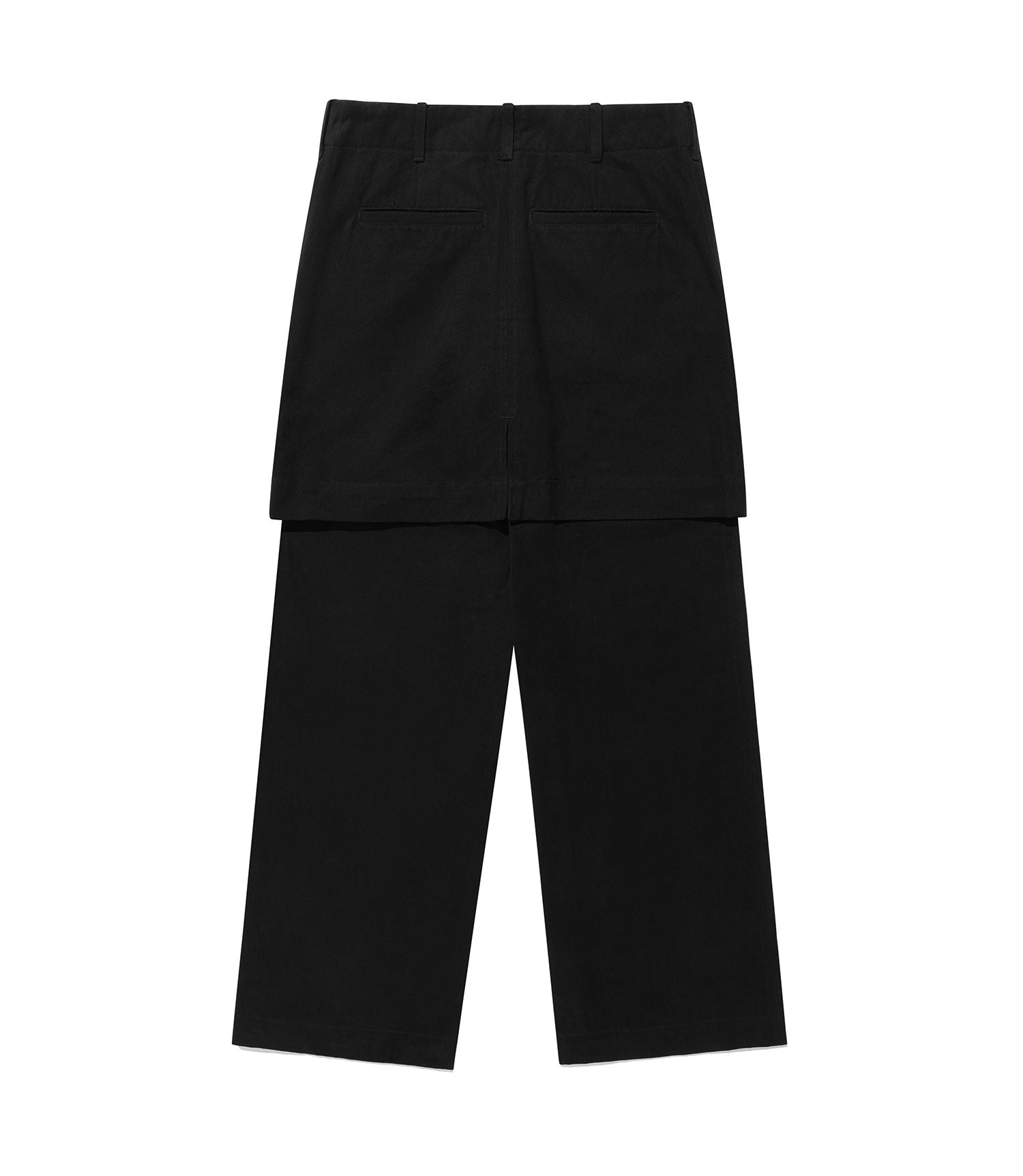 Nice Ghost Club Layered Skirt Chino Pants