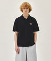 Marithé François Girbaud SMALL CLASSIC LOGO PK COLLAR TEE