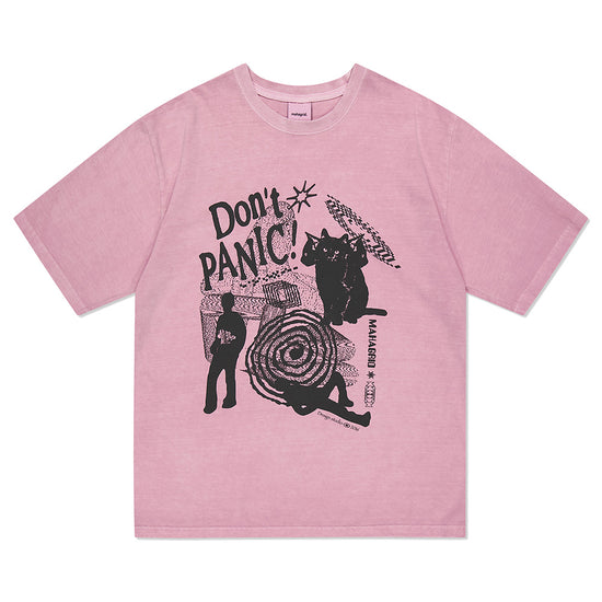 Mahagrid Don't Panic Pigment Tee