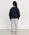 Marithé François Girbaud Kids Classic Logo Cargo Sweat Jogger Pants Heather Gray