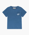 Marithé François Girbaud [6/16 Pre-Order] Kids Doodle Classic Logo Pocket Point Tee White