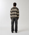Mahagrid Mesh Stripe Knit