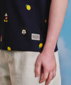 Marithé François Girbaud Disney Mickey Kids Graphic Sleeveless Navy
