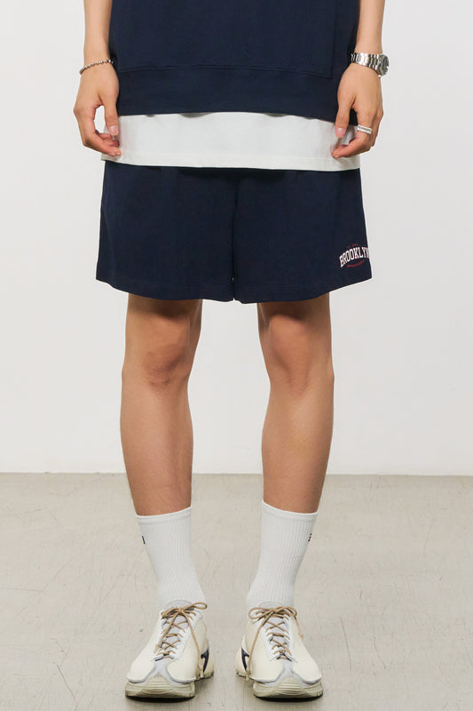 General Idea UNISEX Brooklyn Mini Zuri Half Pants [NAVY]