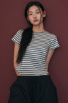 General Idea WOMAN Slim Fit Multi Stripe T-Shirt