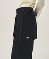 Marithé François Girbaud W LAYERED PLEATS SKIRT PANTS