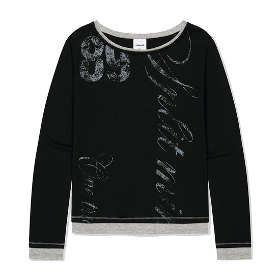 Mahagrid TRUTH LAYERED LONG SLEEVE TEE