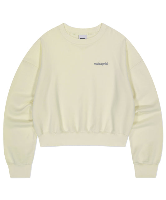 Mahagrid Origin Logo Crop Sweatshirt