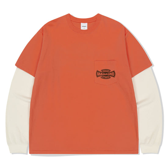 Mahagrid Cross Logo Thermal Long Sleeve Tee