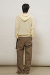 General Idea UNISEX Crochet Hooded Knit