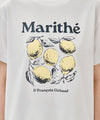 Marithé François Girbaud [1차 6/19, 2차 6/29 예약발송] AEROCOOL LEMON GRAPHIC TEE white