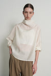 General Idea WOMAN Silky Scarf Blouse