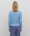 Marithé François Girbaud Women's V-Neck Crop Cardigan in Sky Blue