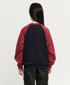 Marithé François Girbaud Kids Balloon Doodle Bear Raglan Sweatshirt Burgundy