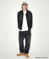 Mahagrid Washed Faux Leather Blouson