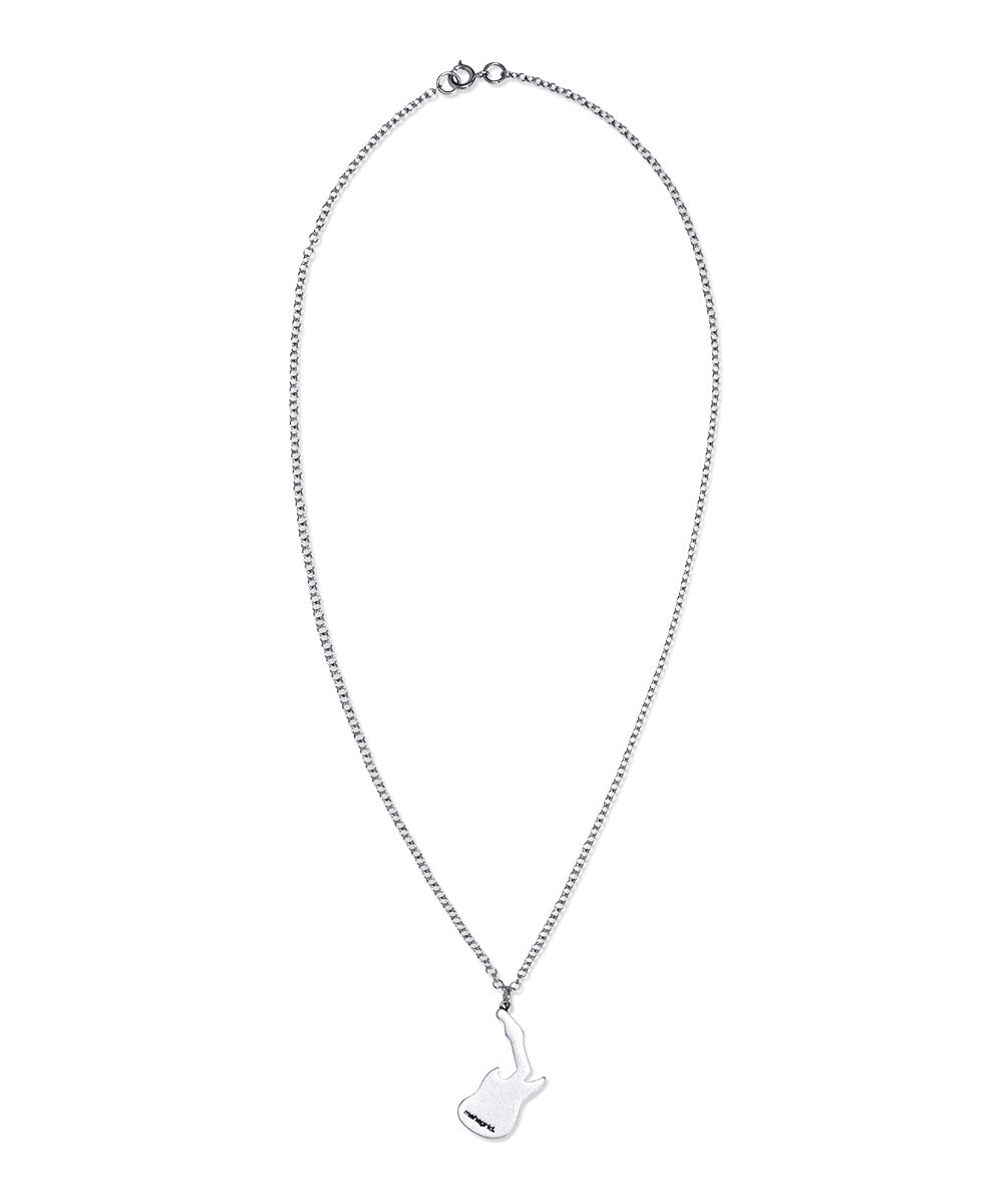 Mahagrid Broken Guitar Necklace [Silver]