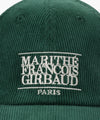 Marithé François Girbaud Kids Classic Logo Corduroy Ball Cap Green