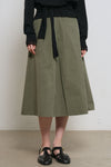 General Idea WOMAN Split A-Line Midi Skirt