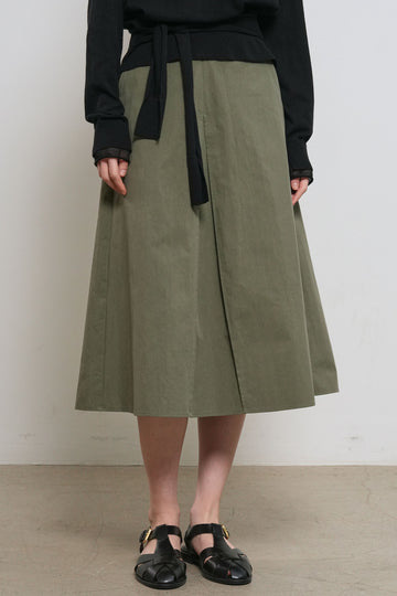 General Idea WOMAN Split A-Line Midi Skirt