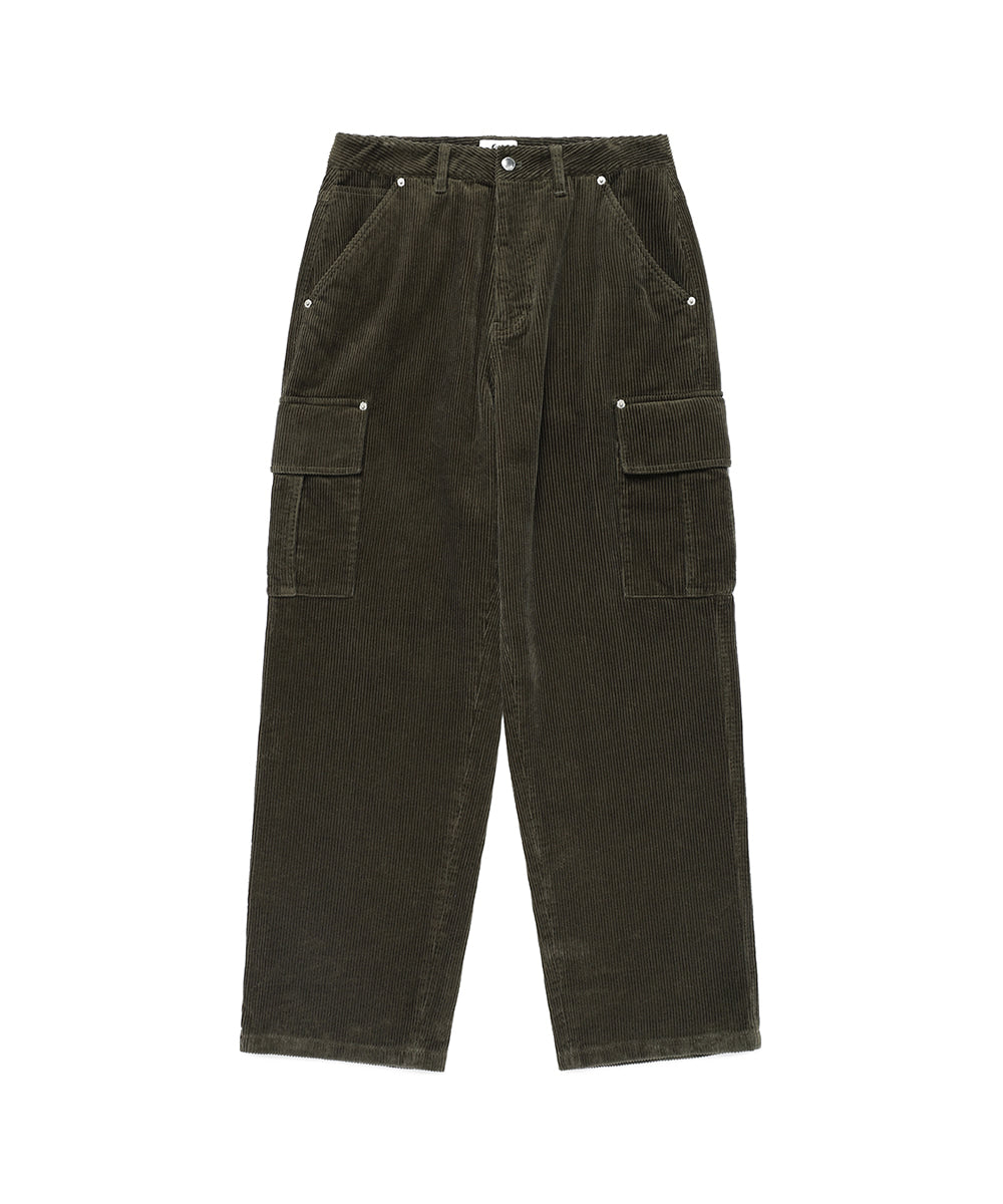 Cavish Corduroy Washed Cargo Pants