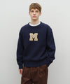 Marithé François Girbaud M Applique Knit Pullover