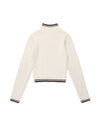 Cavish Women's Slammers Turtle Neck Knit in Ivory