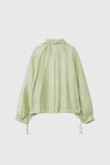 General Idea WOMAN Summer Sheer Volume Blouson Shirt