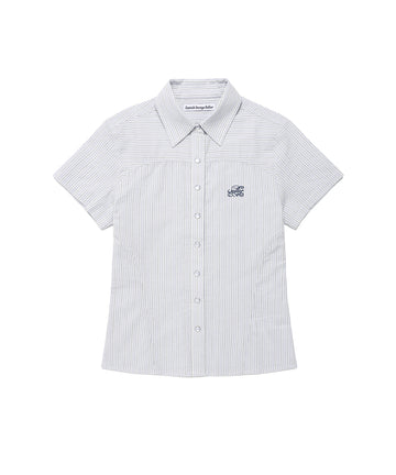 Cavish Women's Striped Half Sleeve Shirt