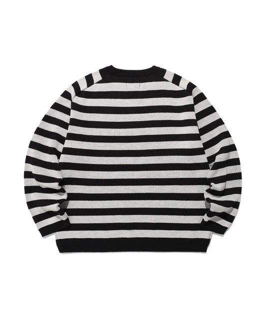 Nice Ghost Club Skull Rabbit Stripe Knit