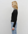 Marithé François Girbaud Women's Layered Turtle Neck Long Sleeve Light Brown