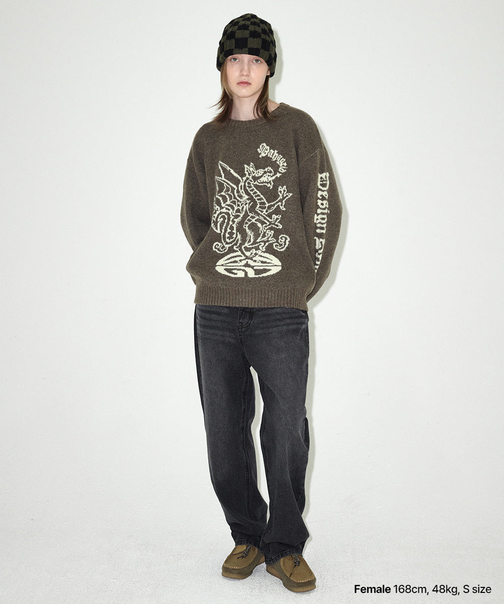 Mahagrid Firedrake Knit Sweater