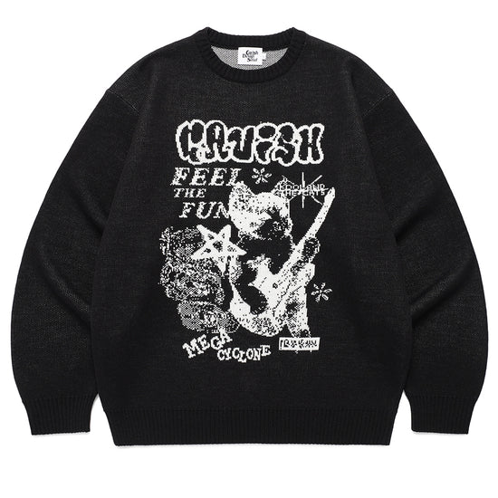 Cavish MEGA CYCLONE KNIT SWEATER