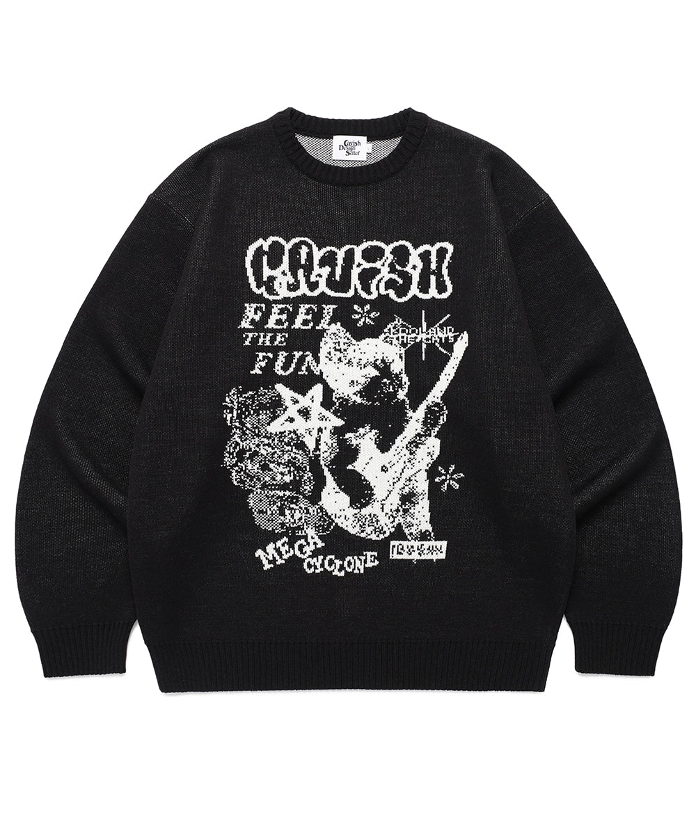 Cavish MEGA CYCLONE KNIT SWEATER