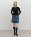 Marithé François Girbaud W Denim Mini Skirt