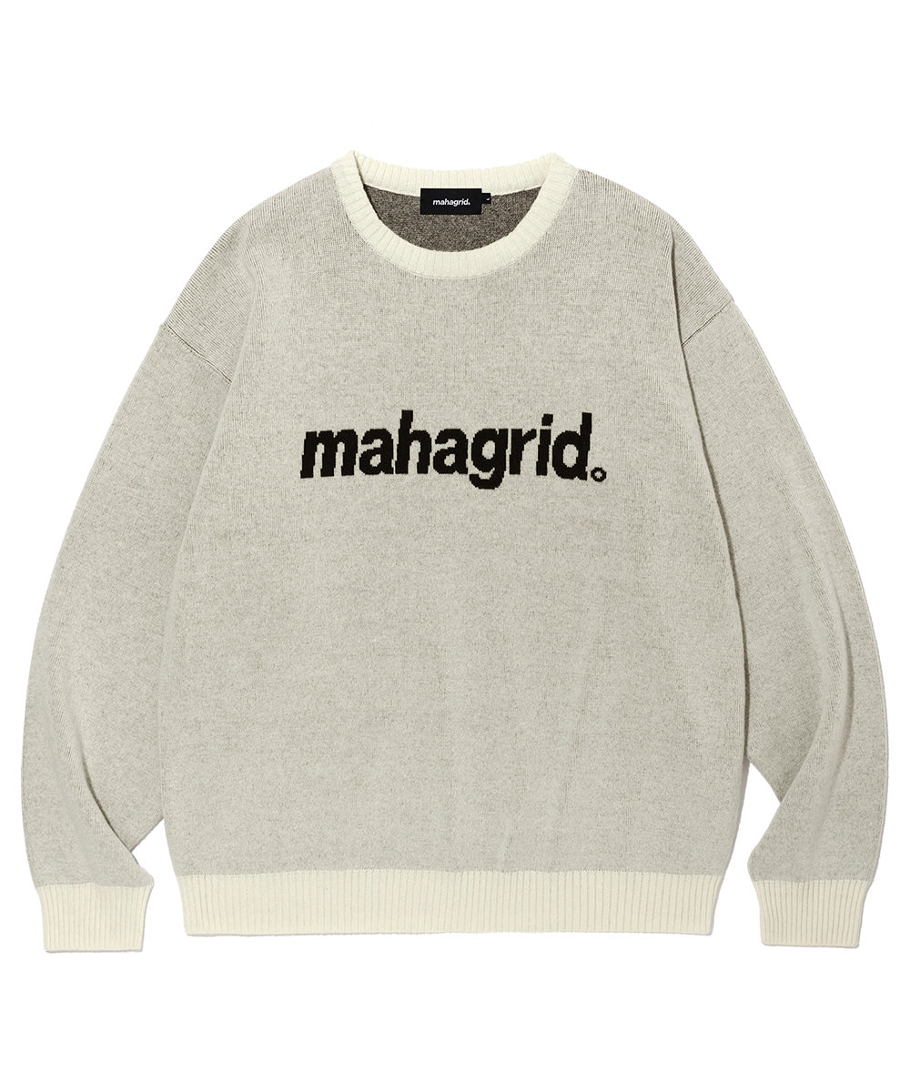 Mahagrid Basic Logo Knit Sweater
