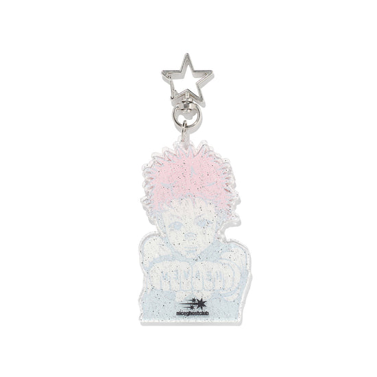 Nice Ghost Club Fist Boy Acrylic Key Chain [Mix]