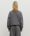 Marithé François Girbaud Garment Dyed Oversized Sweatshirt