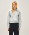 Marithé François Girbaud W DOODLE CLASSIC LOGO COLLAR SWEATSHIRT light heather gray