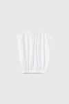 General Idea WOMAN Shirring Sleeveless T-Shirt Blouse