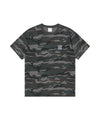 Mahagrid Camo Pattern Slash Logo Tee