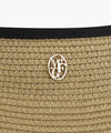 Marithé François Girbaud CIRCLE LOGO WIDE SUN VISOR